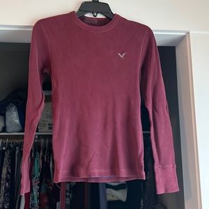 American Eagle long sleeve Henley shirt XS boys